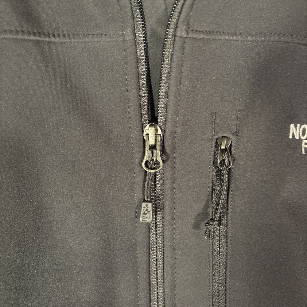 The North Face Jacket Mens Medium Black Flight TKA Stretch Full Zip Fleece - Picture 5 of 15